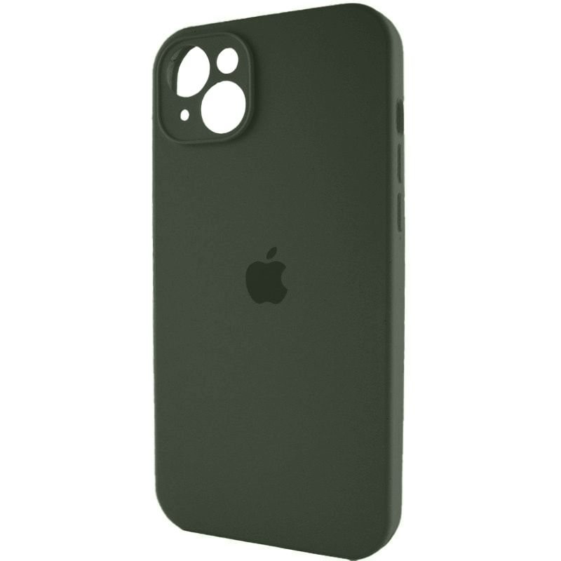 Чохол для смартфона Silicone Full Case AA Camera Protect for Apple iPhone 13 40,Atrovirens