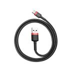 Кабель Baseus Cafule Cable USB For Type-C 3A 1m Red+Black