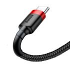 Кабель Baseus Cafule Cable USB For Type-C 3A 1m Red+Black
