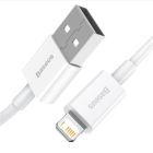 Кабель Baseus Superior Series Fast Charging Data Cable USB to iP 2.4A 1.5m White