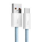 Кабель Baseus Dynamic Series Fast Charging Data Cable USB to Type-C 100W 1m Blue