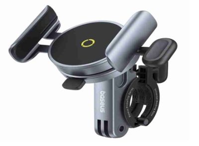 Велотримач для телефона Baseus PrimeTrip Series Magnetic Bike Phone Holder Cosmic Black