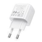 Мережевий зарядний пристрій BOROFONE BAS42A Potential single-port QC3.0 charger(EU) White