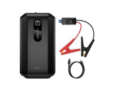 Автомобільний пуско-зарядний пристрій Baseus Super Energy Air Car Jump Starter（10000mAh) Black