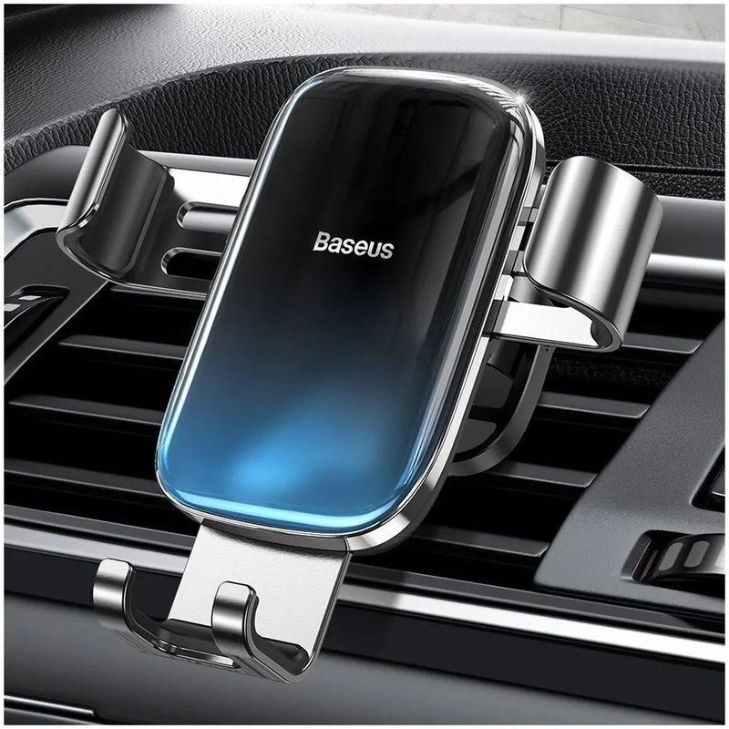 Автотримач для телефона Baseus Glaze Gravity Car Mount Black