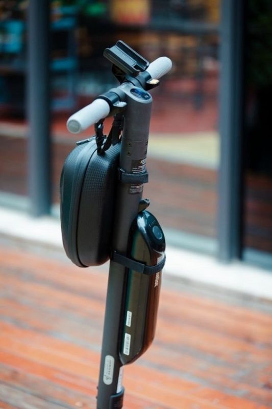 Сумка для електросамоката NINEBOT SEGWAY BLACK фронтальна