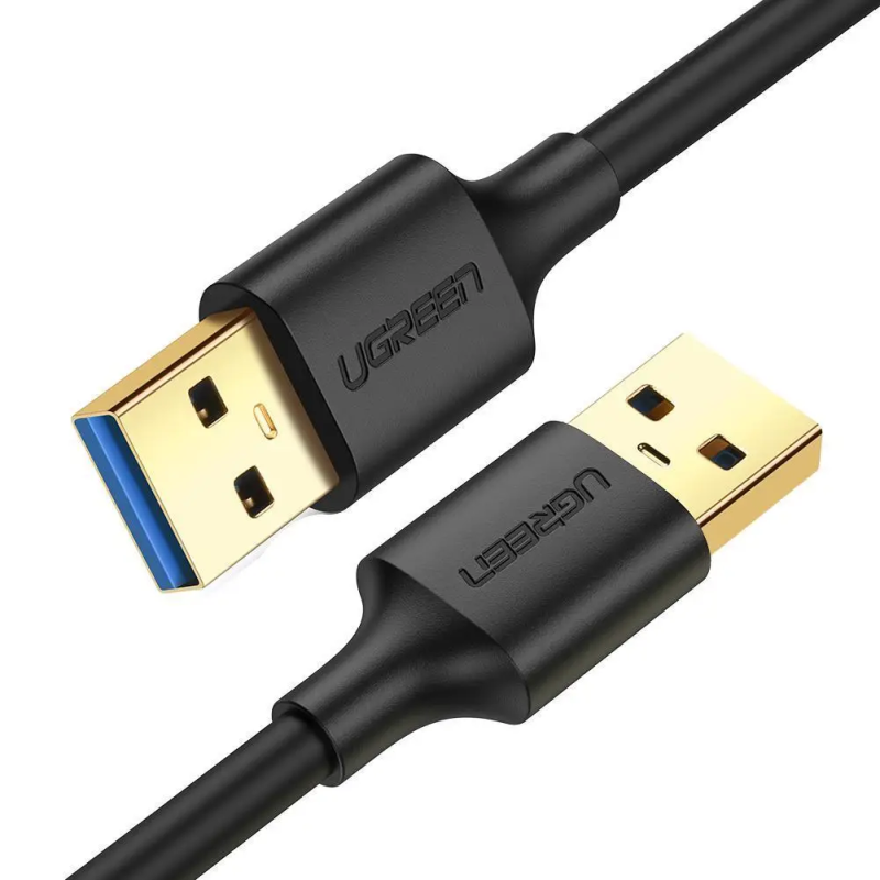 Кабель UGREEN USB-A 3.0 Male to Male Cable 1m (Black)