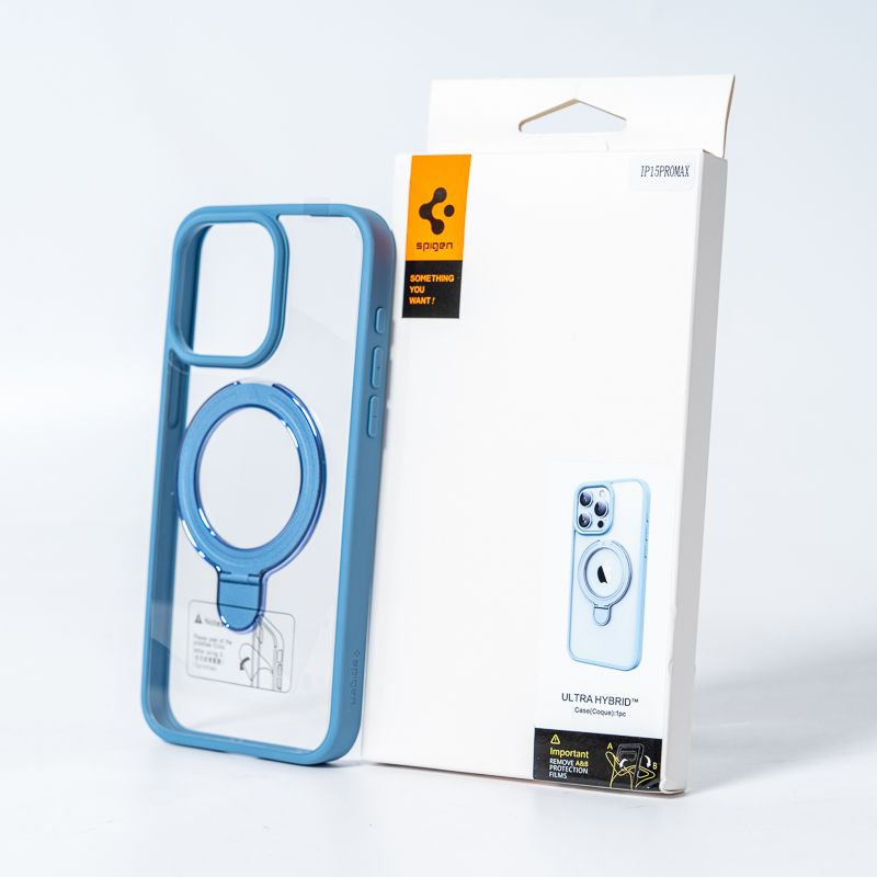 Чохол для смартфона Spigen AAA Magnetic Ring for Apple iPhone 15 Light Blue