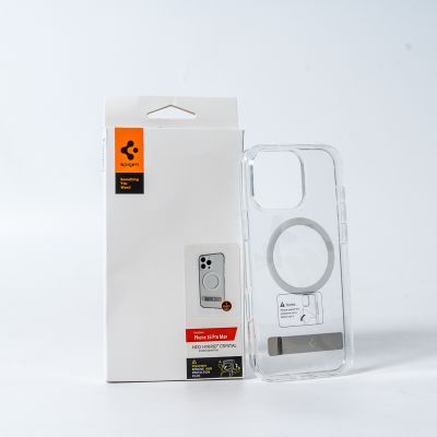 Чохол Spigen AAA Magnetic Clear Stand for Apple iPhone 16 Pro Max Transparent