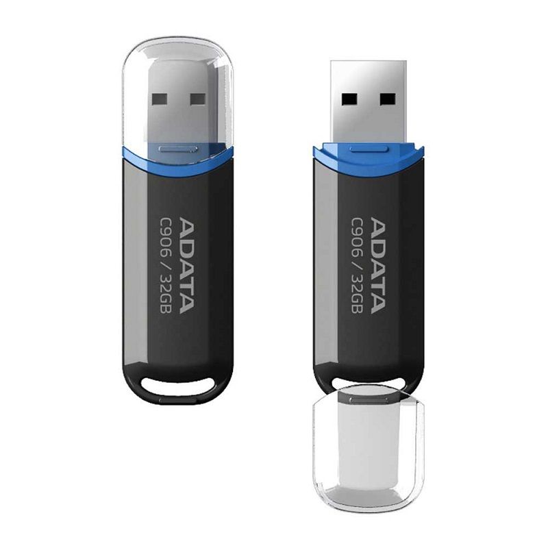 Флеш-накопичувач ADATA USB 2.0 C906 32Gb Black