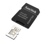 Карта пам'яті microSDHC (UHS-1 U3) SanDisk Max Endurance 32Gb class 10 V30 (100Mb/s) (adapterSD)