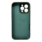 Чохол для смартфона Silicone Full Case AA Camera Protect for Apple iPhone 16 Pro 40,Atrovirens