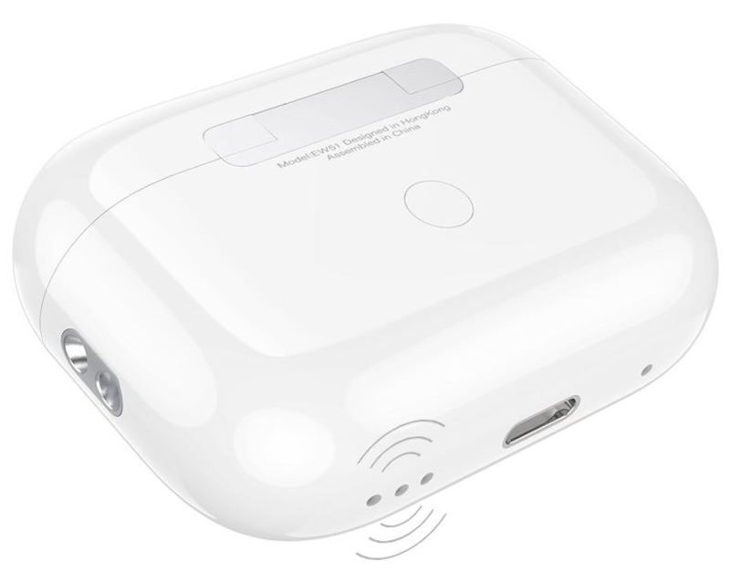 Бездротові навушники HOCO EW51 True wireless ANC noise reduction BT headset White