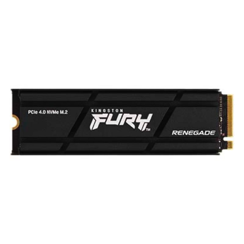 Накопичувач SSD M.2 Kingston FURY Renegade with Heatsink 1TB 2280 NVMe PCIe Gen 4.0 x4 3D TLC NAND