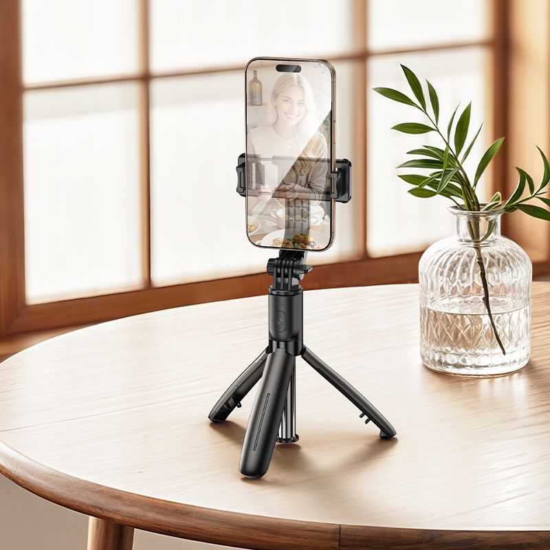 Селфі-монопод BOROFONE BY13 Nube live broadcast holder Black