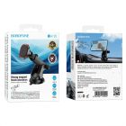 Автотримач для телефона BOROFONE BH125 Roman magnetic car holder (center console) Black and Red
