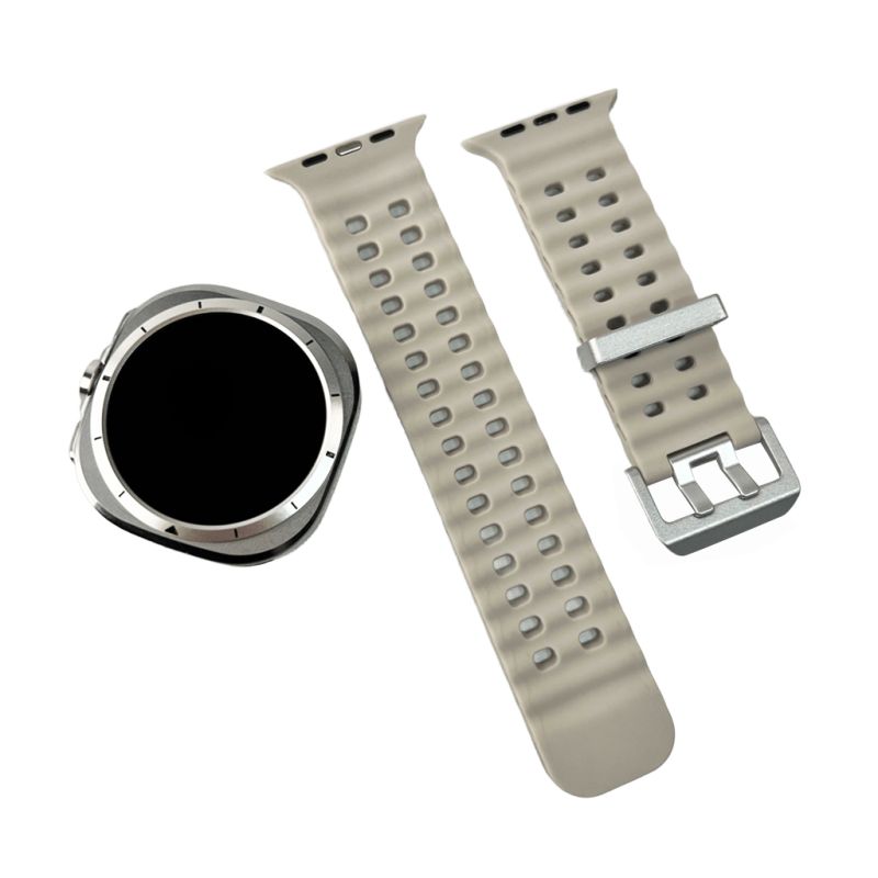 Смарт-годинник W&amp;O X15 Max 38mm. 330 mAh. Amoled+IP67 White