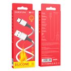 Кабель BOROFONE BX83 Type-C Famous silicone charging data cable White
