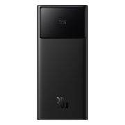 Зовнішній акумулятор Baseus Star-Lord Digital Display Fast Charging Power Bank 20000mAh 30W Cluster Black（With Simple Series Charging Cable USB to Typ