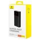 Зовнішній акумулятор Baseus Star-Lord Digital Display Fast Charging Power Bank 20000mAh 30W Cluster Black（With Simple Series Charging Cable USB to Typ