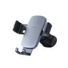 Автотримач для телефона Baseus Metal AgeⅡ Gravity Car Mount（Air Outlet Version）Dark Grey