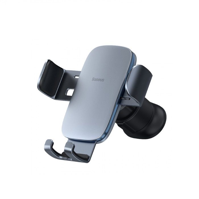 Автотримач для телефона Baseus Metal AgeⅡ Gravity Car Mount（Air Outlet Version）Dark Grey