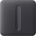 Кнопка для димерного вимикача Ajax SoloButton (Dimmer) Graphite