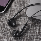 Навушники HOCO M101 Crystal joy Type-C wire-controlled digital earphones with microphone Black