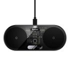 Бездротовий мультизарядний пристрій Baseus Digital LED Display 2in1 Wireless Charger 20W Black Universal version