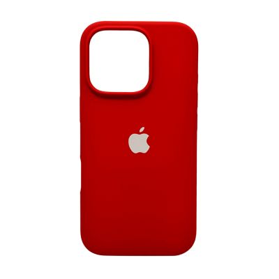Чохол для смартфона Silicone Full Case AA Open Cam for Apple iPhone 16 Pro Max 20,China Red