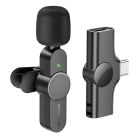 Бездротова мікрофонна система BOROFONE BFK12 Trophy lavalier wireless digital microphone Type-C Black