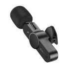 Бездротова мікрофонна система BOROFONE BFK12 Trophy lavalier wireless digital microphone Type-C Black