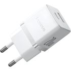 Мережевий зарядний пристрій Baseus Palm Fast Charger C+U 20W EU Moon White