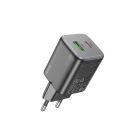 Мережевий зарядний пристрій HOCO N41 Almighty PD20W+QC3.0 charger Black