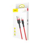 Кабель Baseus Cafule Cable USB For Lightning 2.4A 1m Red+Red