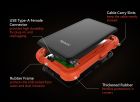 Зовнішній жорсткий диск PHD External 2.5'' Apacer USB 3.1 AC630 2TB Orange (color box)