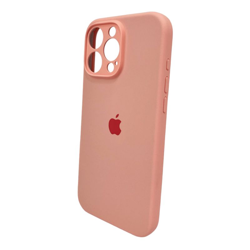 Чохол для смартфона Silicone Full Case AA Camera Protect for Apple iPhone 16 Pro 37,Grapefruit