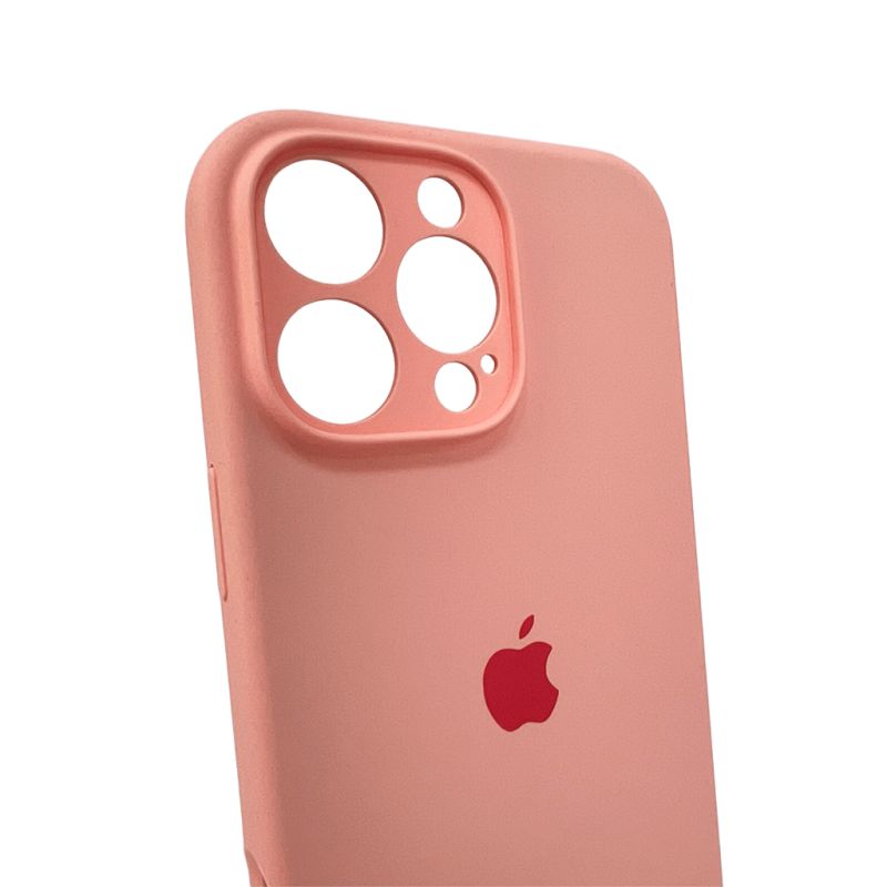 Чохол для смартфона Silicone Full Case AA Camera Protect for Apple iPhone 16 Pro 37,Grapefruit