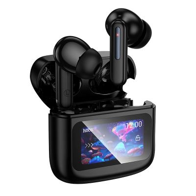 Бездротові навушники HOCO EQ14 Cool color true wireless BT headset with touch screen Black