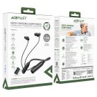 Бездротові спортивні навушники ACEFAST N4 neck hanging wireless earphones Black