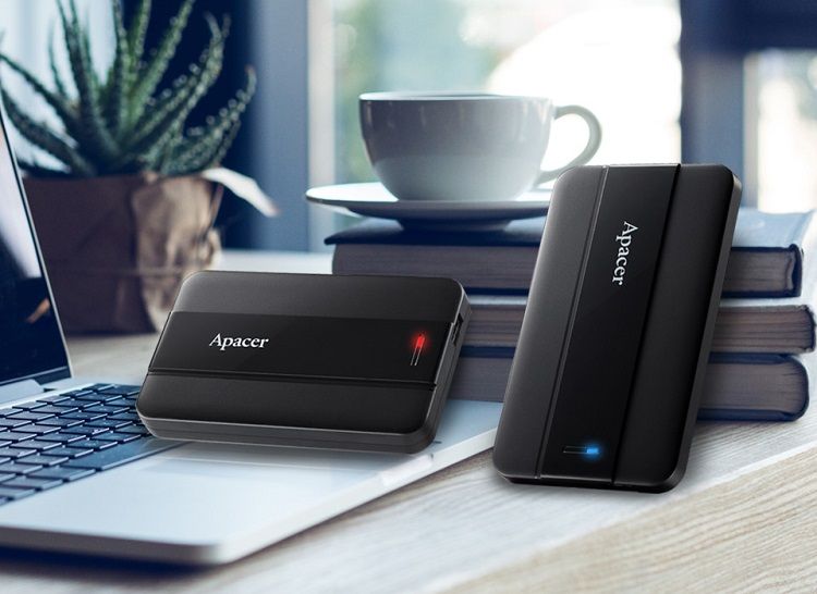Зовнішній жорсткий диск PHD External 2.5'' Apacer USB 3.2 Gen. 1 AC237 1Tb Black (color box)