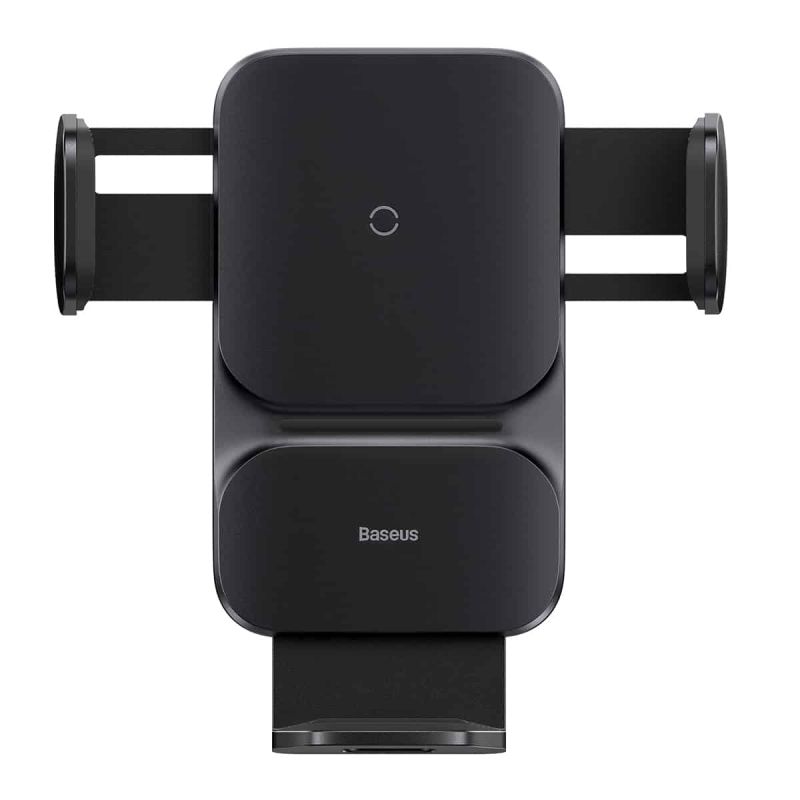 Автотримач для телефона з БЗП Baseus Wisdom Auto Alignment 15W Black