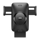 Автотримач для телефона з БЗП Baseus Wisdom Auto Alignment 15W Black