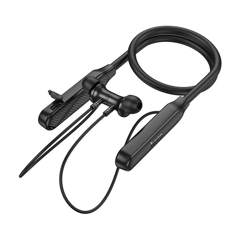 Бездротові спортивні навушники HOCO ES74 Refinado neck-mounted BT earphones Black