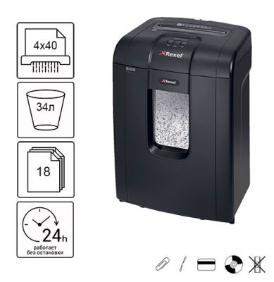 Знищувач документів REXEL Mercury RSX1834 (2105018eu)