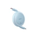Кабель Baseus Free2Pull Mini Charging Cable USB-C to USB-C 60W 1m Galaxy Blue