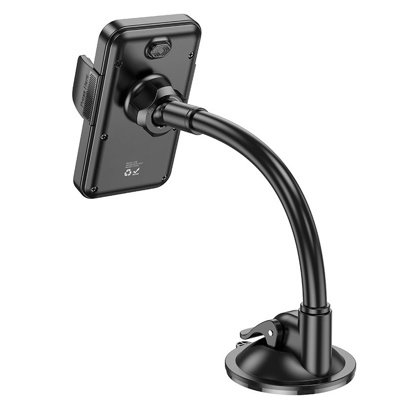 Автотримач для телефона HOCO H38 Cheetah car holder(windshield) Black