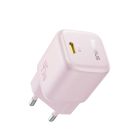 Мережевий зарядний пристрій Baseus PicoGo GaN Fast Charger 1C 45W EU Baby Pink