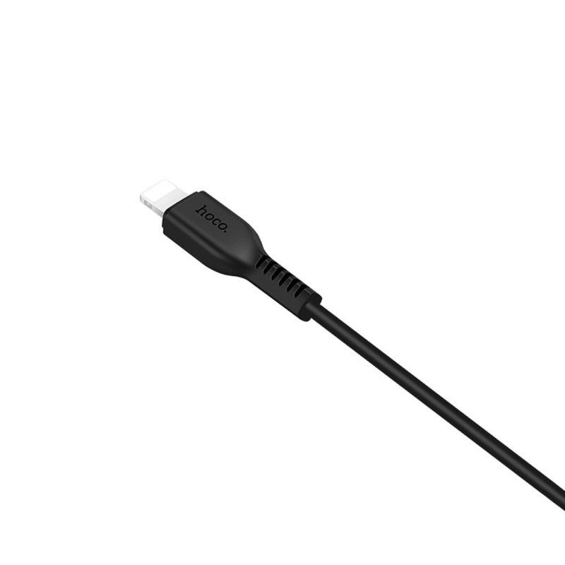Кабель HOCO X20 USB to iP 2A, 2m, PVC, TPE connectors, Black