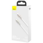 Кабель Baseus Cafule Series Metal Data Cable Type-C to iP PD 20W 1m White